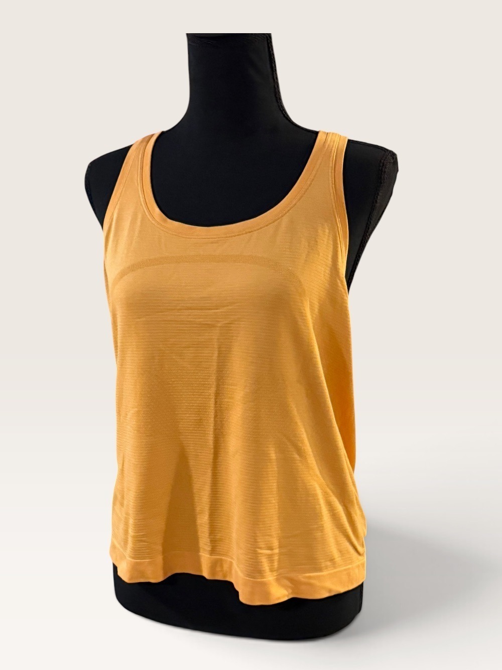 lululemon athletica Golden Orange Scoop Neck Tank - Women’s Sz 12